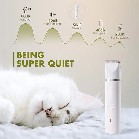 4-in-1 Rechargeable Pet Grooming Kit